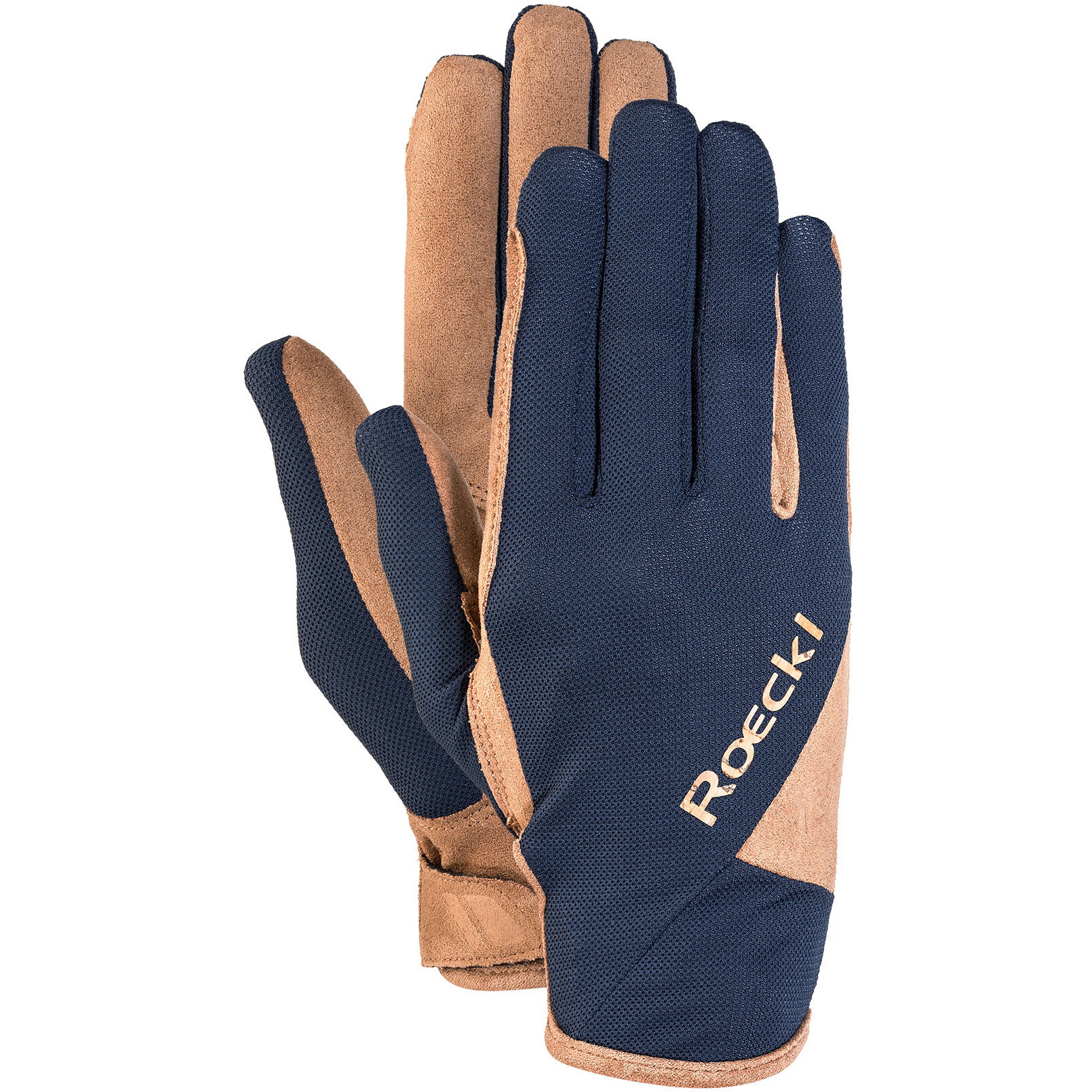 Roeckl Gants D'équitation Mareno Pour Femmes 310016- Navy Nuit